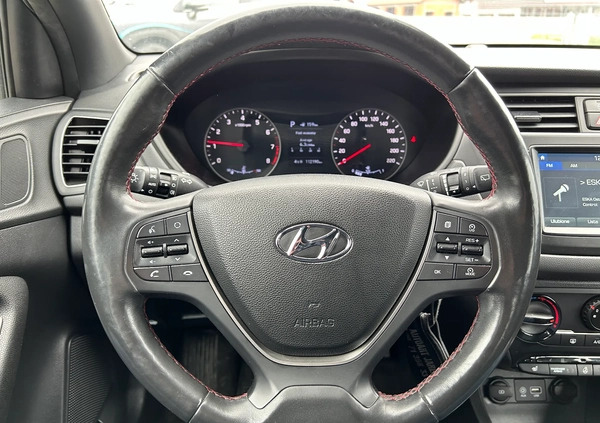 Hyundai i20 cena 51537 przebieg: 112190, rok produkcji 2018 z Wojnicz małe 254